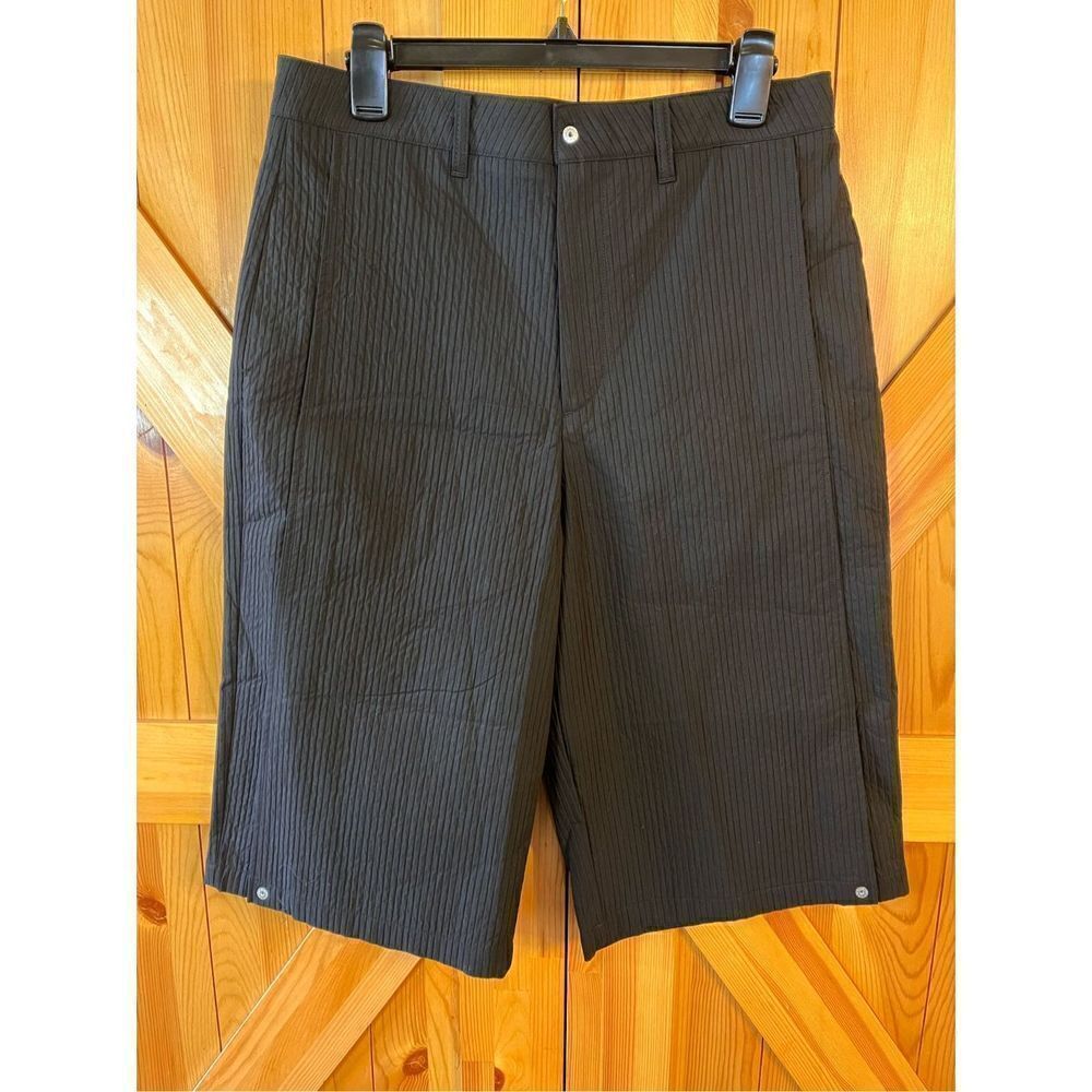 Lise Charmel Ribbed Black Capri Pants Size Large nwot (2966)